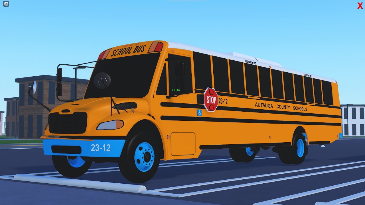 NEW Electric Thomas Handicap PM | School Bus Simulator [ROBLOX]