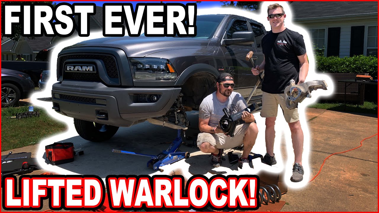 WORLD'S FIRST LIFTED RAM 1500 WARLOCK EDITION