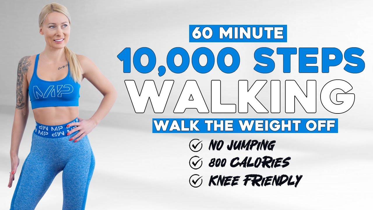🔥10000 STEPS WALKING WORKOUT🔥 | 10K Steps Challenge! 1 Hour Fat🔥 Burning Endurance Knee Friendly🔥