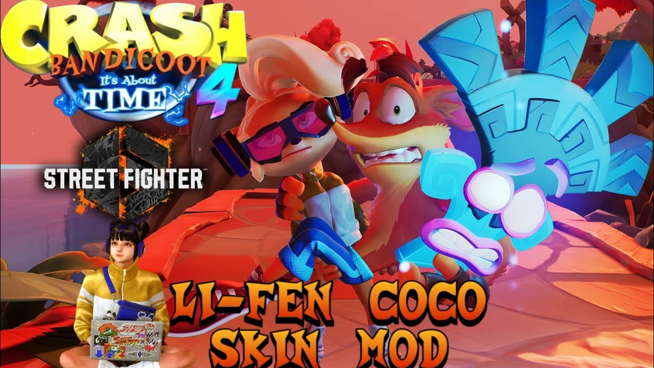 Crash Bandicoot 4 Its About Time: Li-Fen Coco Skin Mod