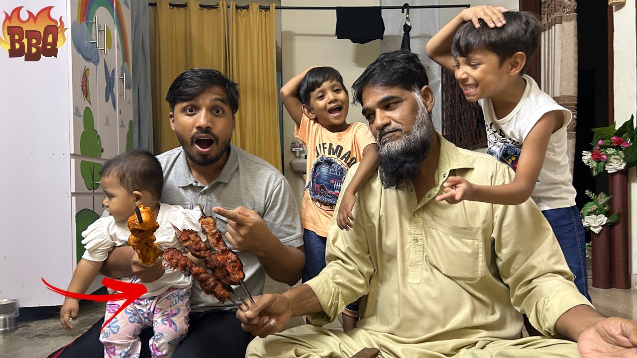 Barish Mein Tikka Boti Bana Li😲