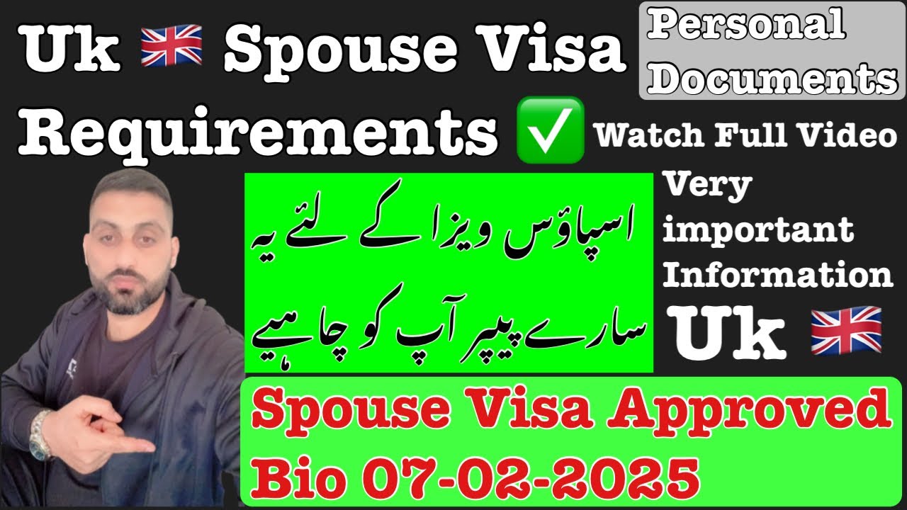 Latest Update Uk Spouse Visa Approved-Requirements 
