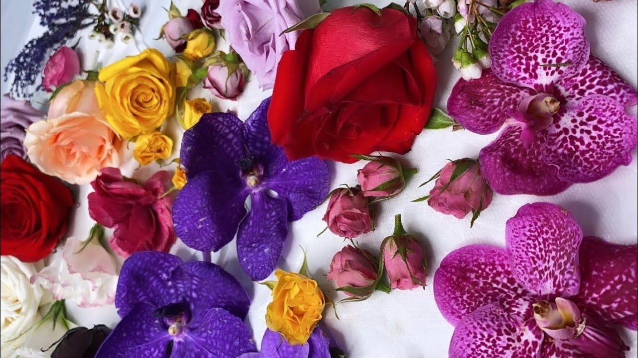 Silica Gel Flower Preservation Tutorial Resin Casting
