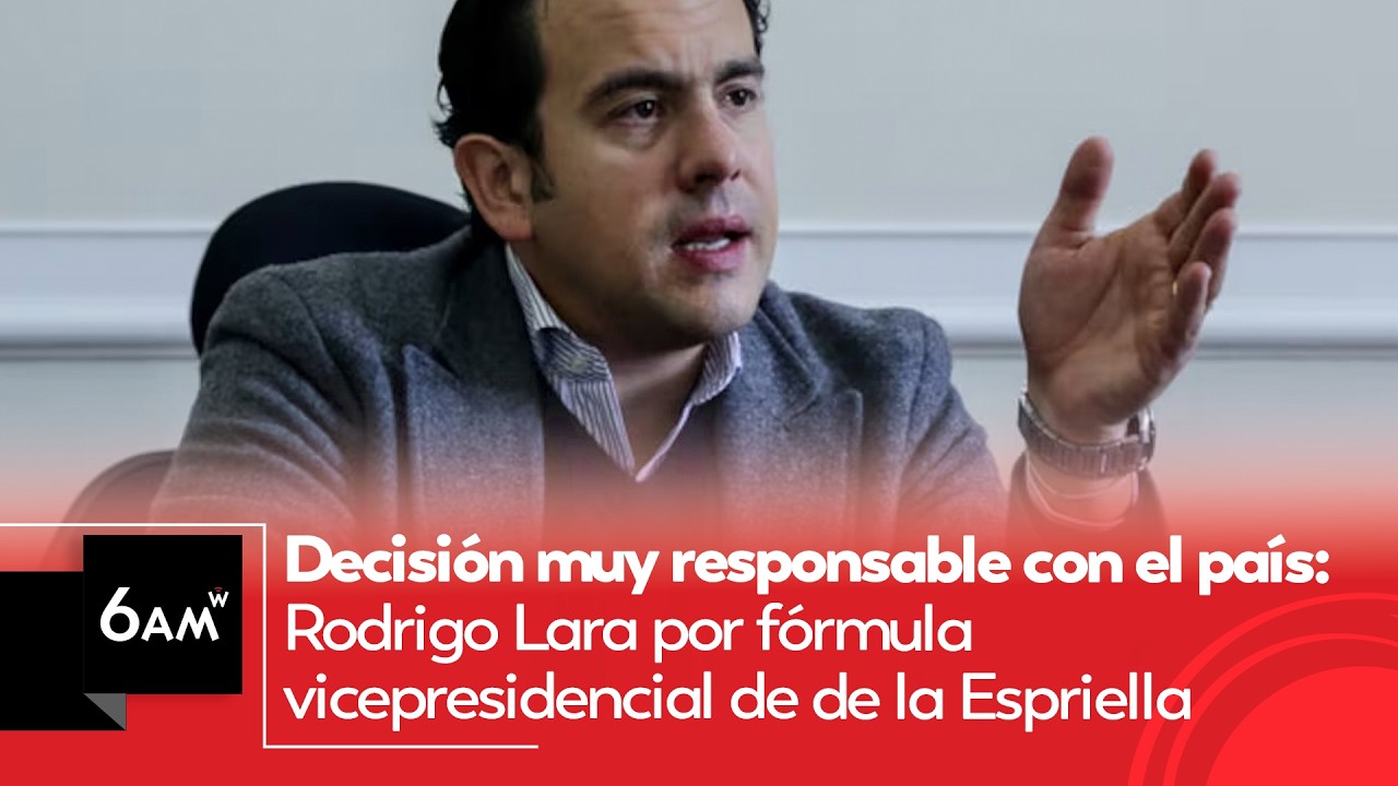 “Hay que reconocer el afianzamiento de la izquierda en todo el país”: Rodrigo Lara | 6AM W