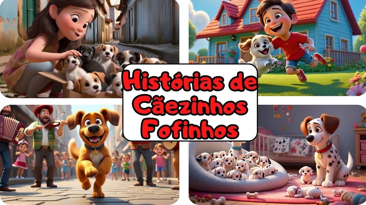 Histórias de Cãezinhos Fofinhos🐶💖 | Amor, Lealdade e Cuidado com os Animais 🐾✨ | 