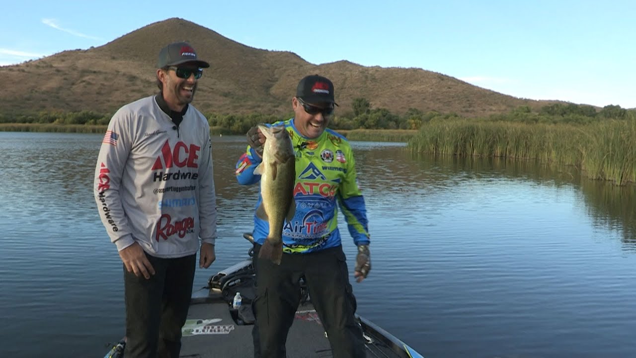 Fishing with Johnny Johnson - Patagonia Lake with Ace Hardware Fishing Pro Patrick Spencer