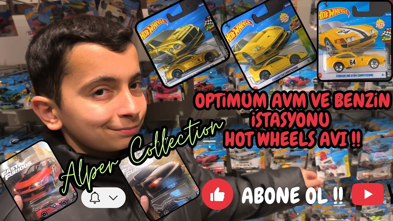 OPTİMUM AVM VE BENZİN İSTASYONU HOT WHEELS AVI !!