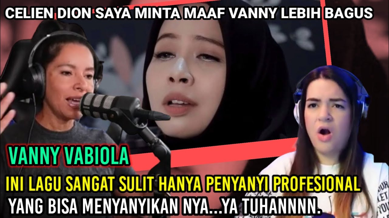Pertama Kali Mereaksi Vanny Vabiola Guru Vocal Jerman Kata Kan Ini Lebih Bagus Dari Celien Dion