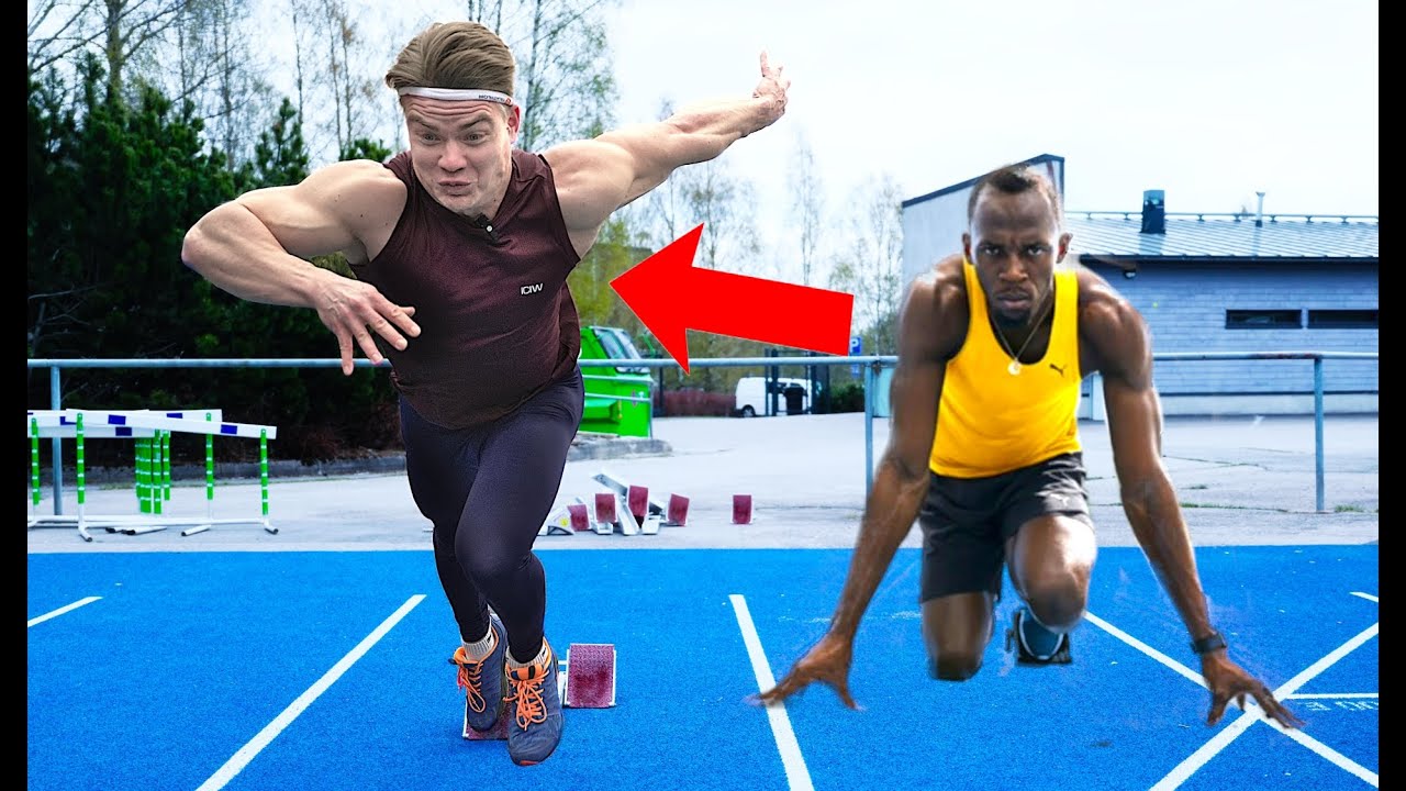 Treenasin 24h Kuten Usain Bolt