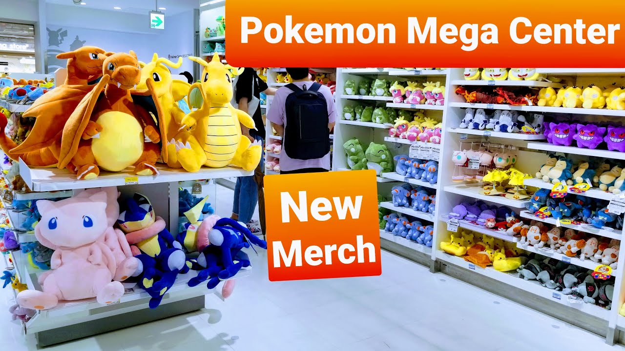 Pokemon Mega Center Tokyo and Pikachu Sweets Cafe July 2022  [4K] NEW