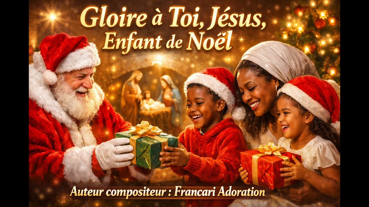Chanson de Noël, Jésus : Gloire à toi, Jésus, Enfant de Noël #Noël2025 #PaixEtEspérance #JésusChrist