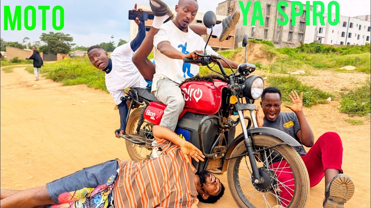 KANJICOMEDY:MOTO ZA SPIR0(NGARU NA KANYUSI)ABAMOTARI BO MURWANDA