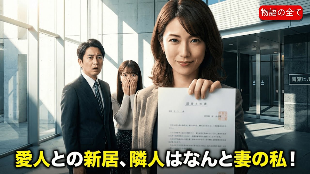 夫「愛人と住む新居だ」私「その部屋のオーナー、私だけど？」引き渡し当日に真実を告げた結果…