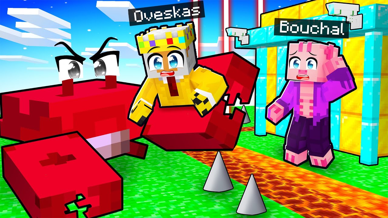 OBROVSKÝ KRAB vs NEJVÍCE ZABEZPEČENÝ Minecraft DŮM!