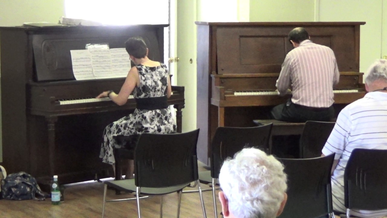 The Thriller, played by Virginia Tichenor & Tom Brier, 2016 Santa Cruz Ragtime Festival