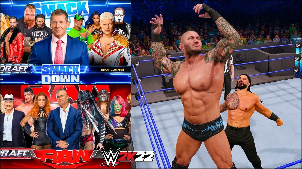 WWE 2K22 My GM Mode - The Shield Fights RkBro In MyGM Mode #3