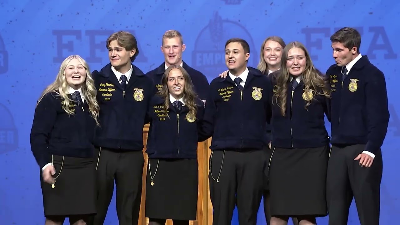 National FFA President Trey Myers