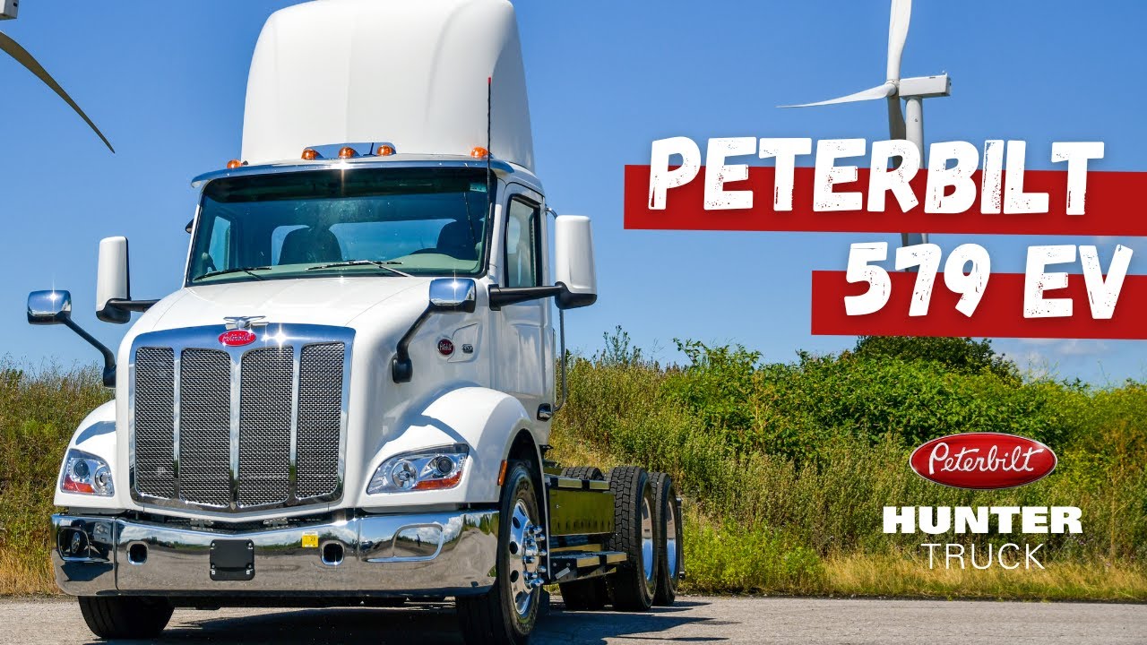 NEW TRUCK TOUR | Peterbilt 579 EV Electric Truck | Hunter Truck - Buffalo