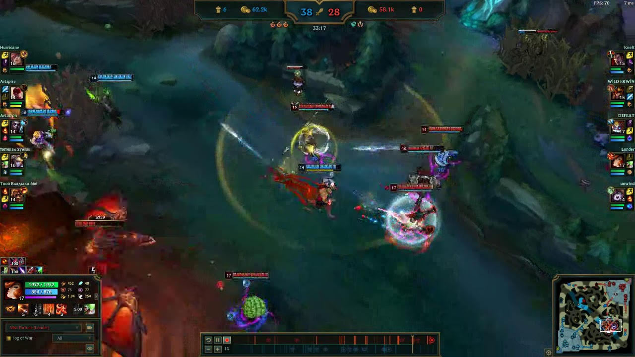 Miss Fortune instant QSS Flash Lee ult