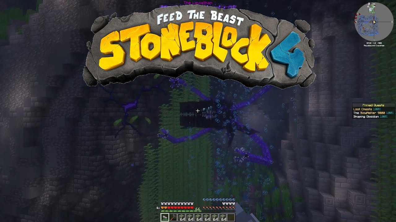 Stoneblock 4 Ep. 15 | The Leviathan | Minecraft