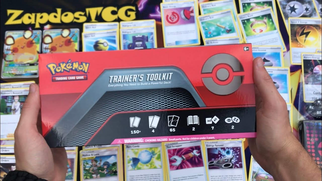 POKEMON TRAINER'S TOOLKIT OPENING! (The BEST TCG PRODUCT EVER!!)