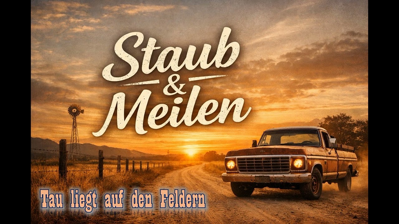 Tau liegt auf den Feldern – Staub & Meilen