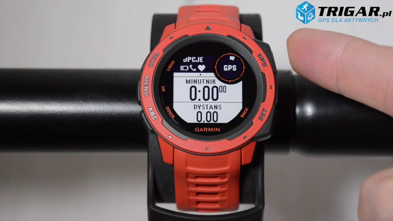 Garmin Instinct - prezentacja zegarka