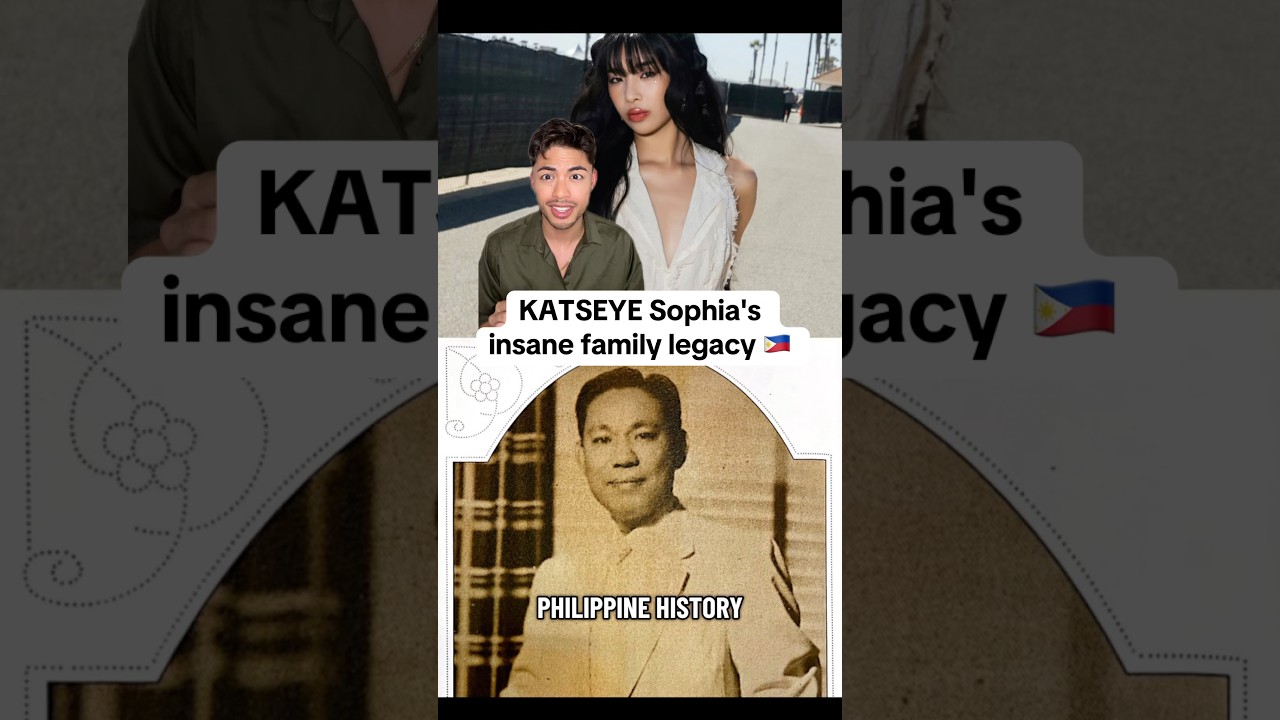 #KATSEYE #SophiaLaforteza's insane family legacy 🇵🇭 Being an #eyekon just runs in the family ✨