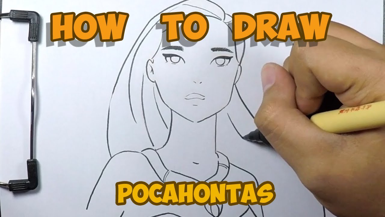 How to Draw pocahontas