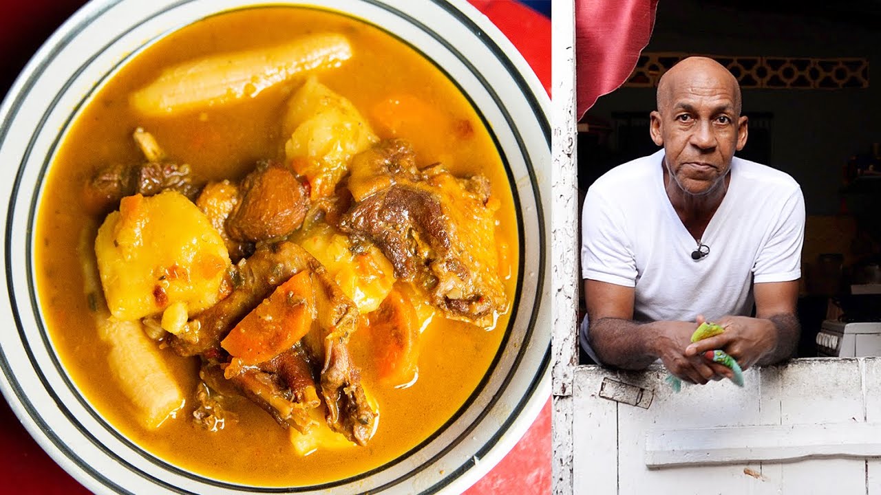 Creole Fowl Soup by Uncle Clyde in Paramin, Trinidad & Tobago | In De Kitchen