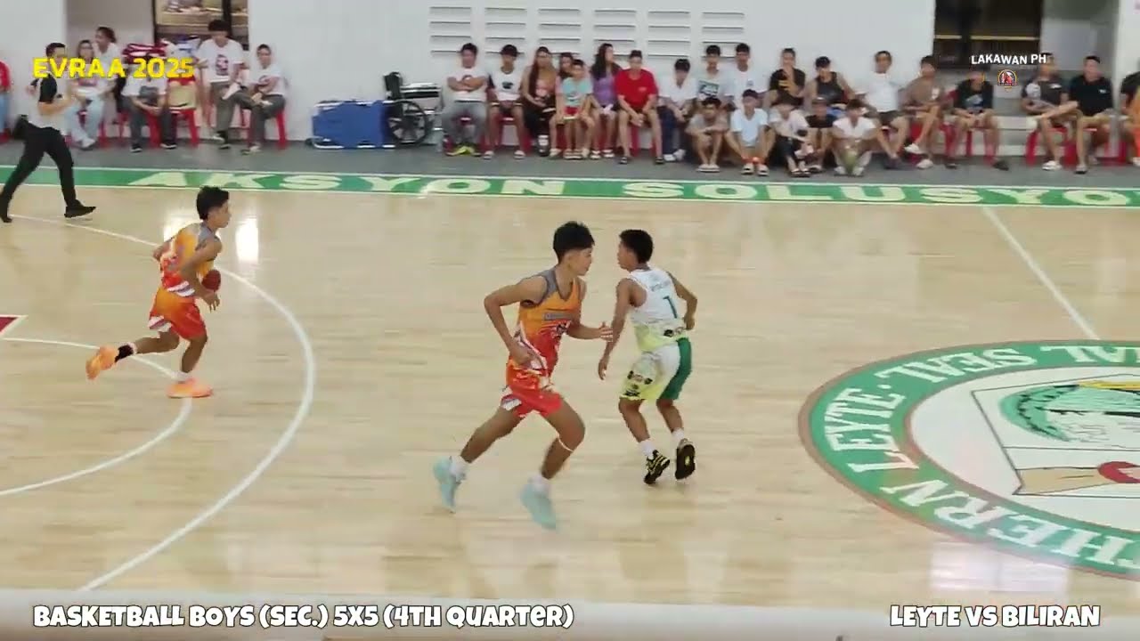 LEYTE versus BILIRAN BASKETBALL BOYS SEC. QUARTER 4|| EVRAA 2025||   Lakawan PH