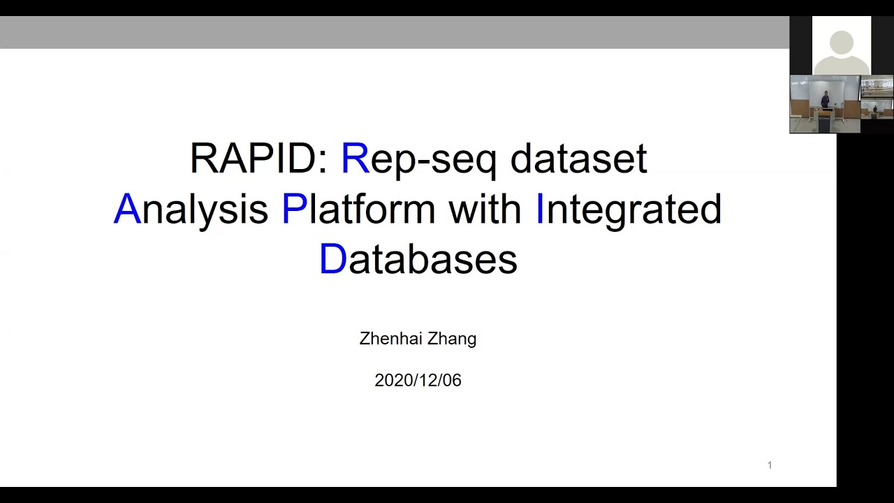 RAPID: Rep-seq Analysis Platform with Integrated Databases