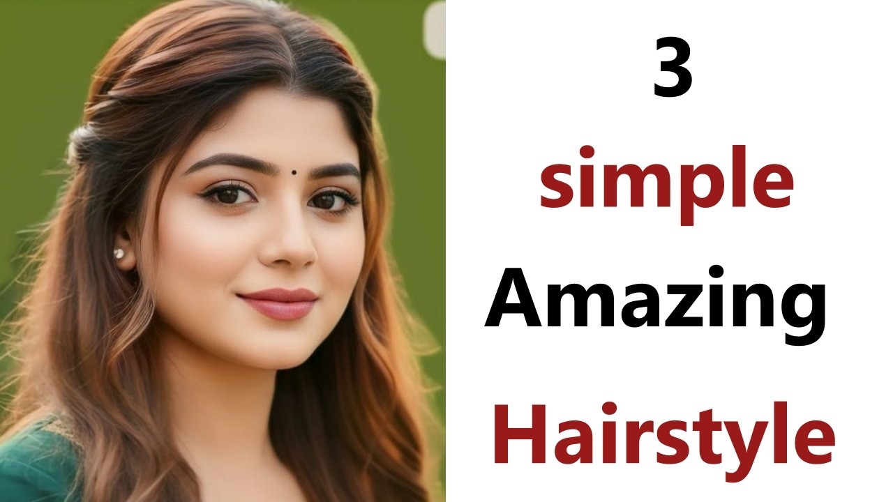 3 Simple Amazing Hairstyle - New Stylish hairstyle for girls | Trending Hairstyle |Hairstyle 2026