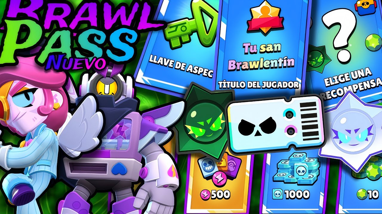 COMPRO & ABRO EL BRAWL PASS PLUS DE SAN VALENTÍN