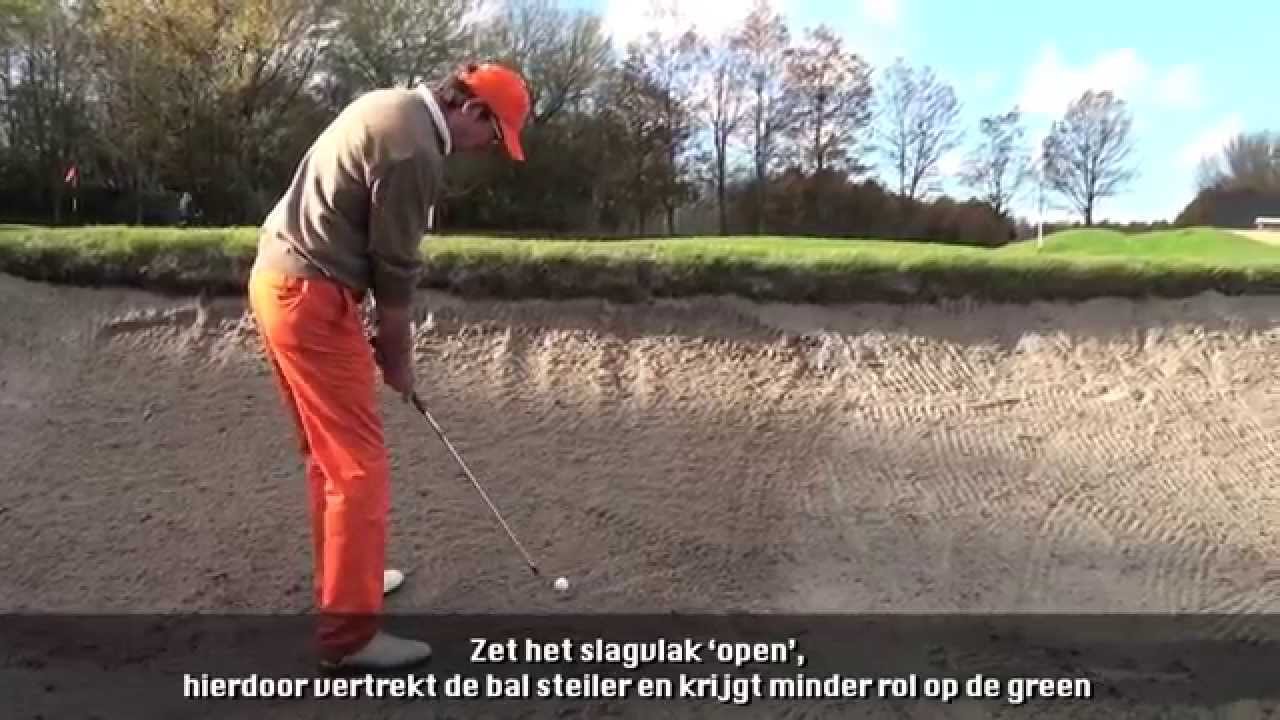 Golf instructie bunkerslag | Golfmeester