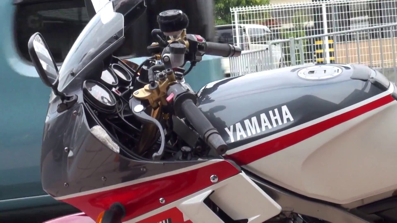 techserfu　ZEEX　サウンドを聞け　1992　FZ750　YAMAHA　テックサーフジークススリップオンマフラー　北海道ツーリング　ヤマハ・FZ750