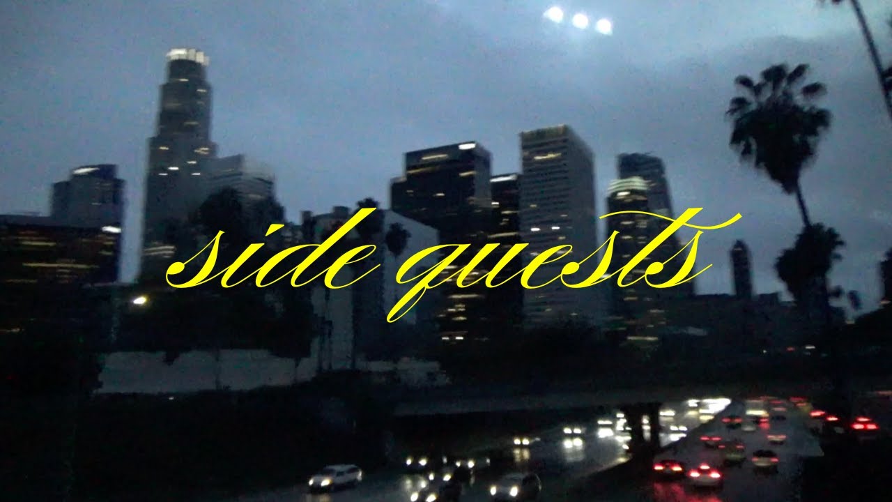 side questing in the rain