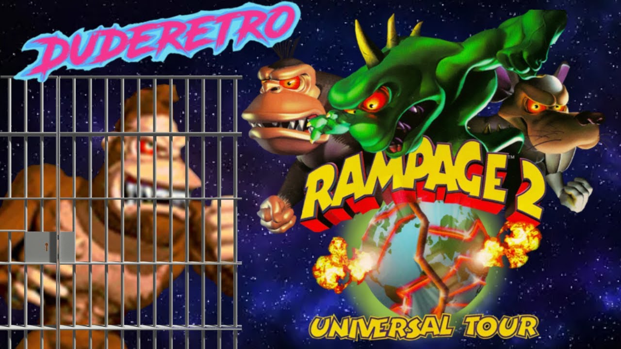 Rampaging New York To Free George: DudeRetro Plays Rampage 2 Universal Tour