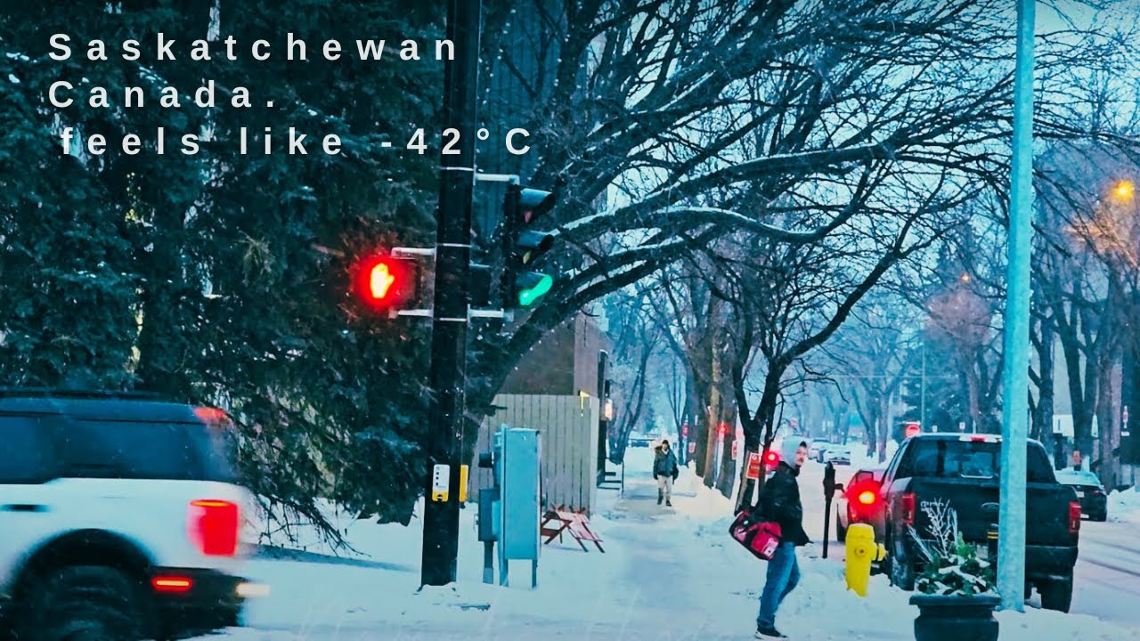 Downtown Regina Winter Walk 2025! ❄️ | 4k |  Best walking tour | Canada.