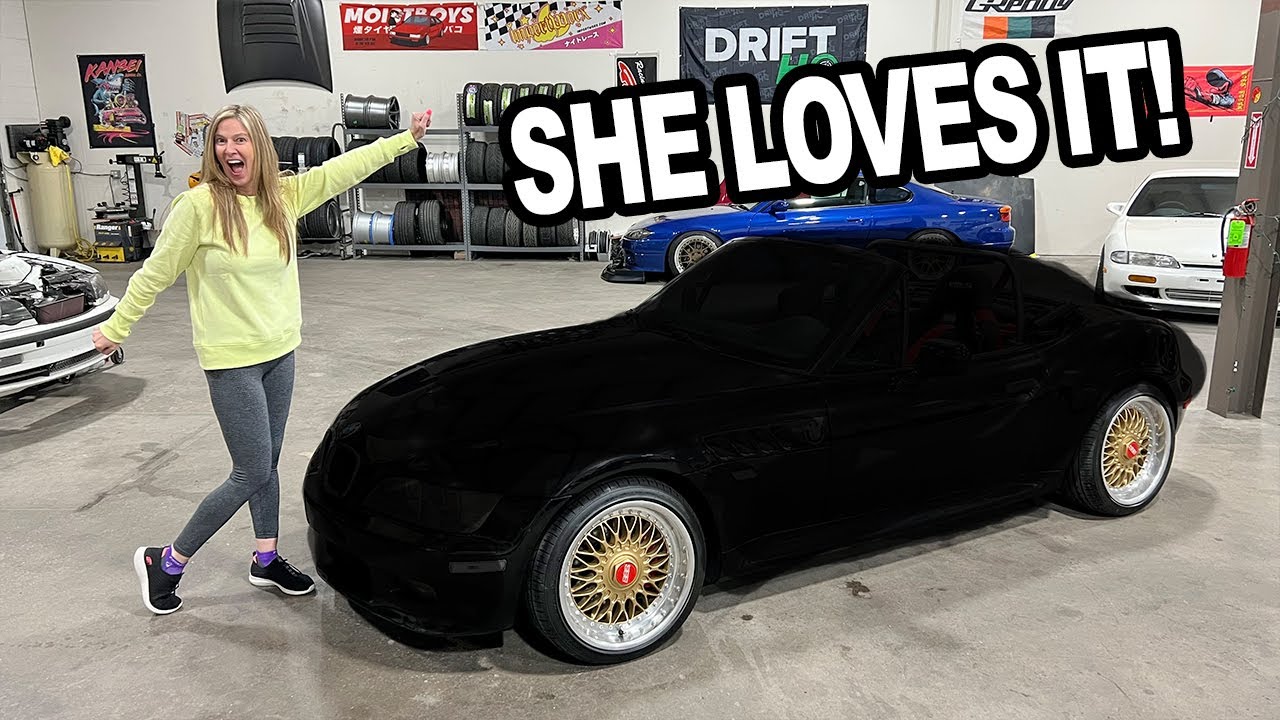 SURPRISED MY MOM WITH A NEW CAR!