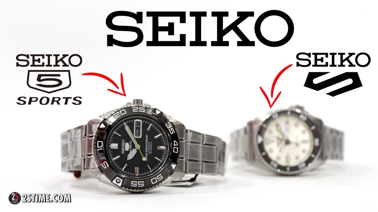 SEIKO 5 Sports SNZB23J1 & SRPK31K1 Automatic Watches