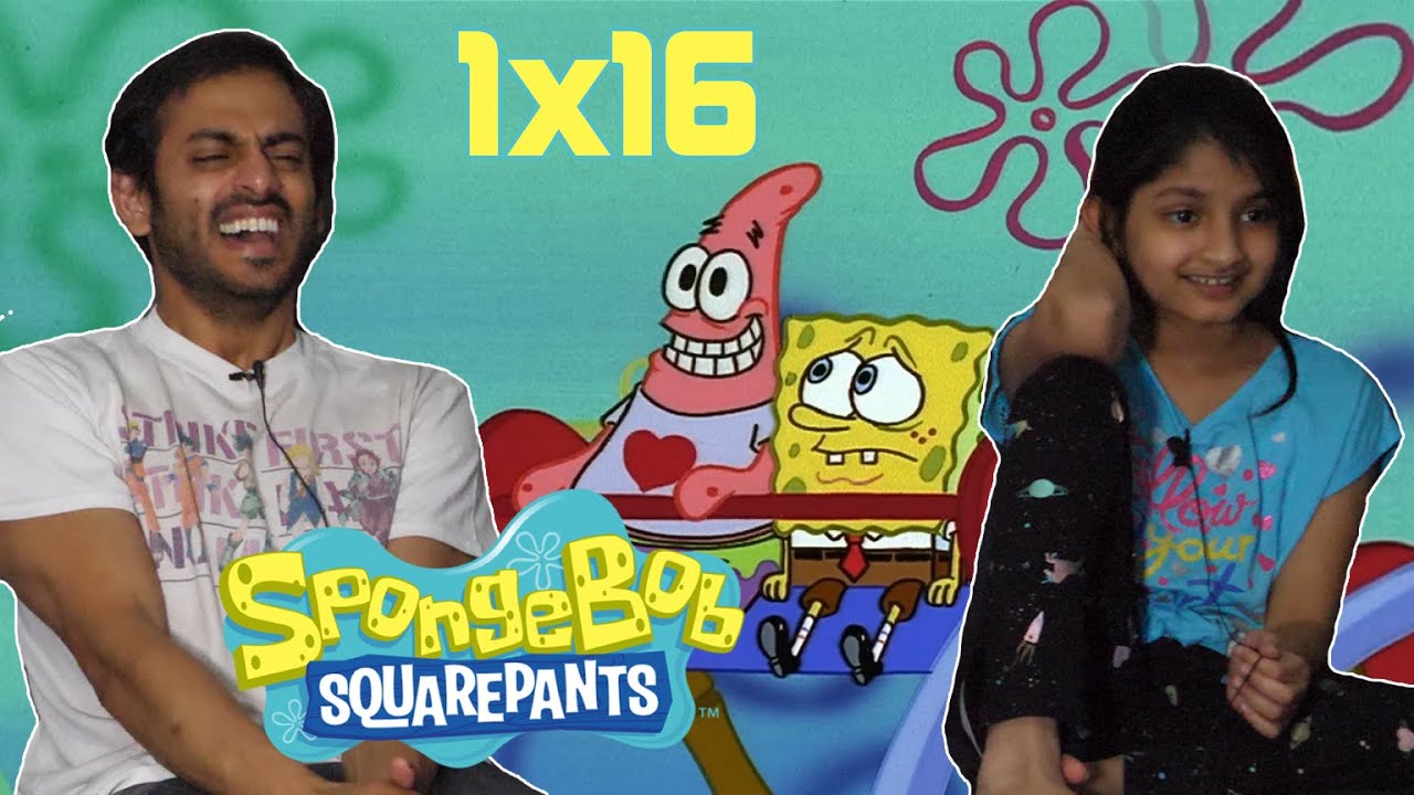 My Cousin and I Watch Spongebob Squarepants 1x16 Valentines Day/The Paper REACTION - Nahid Watches
