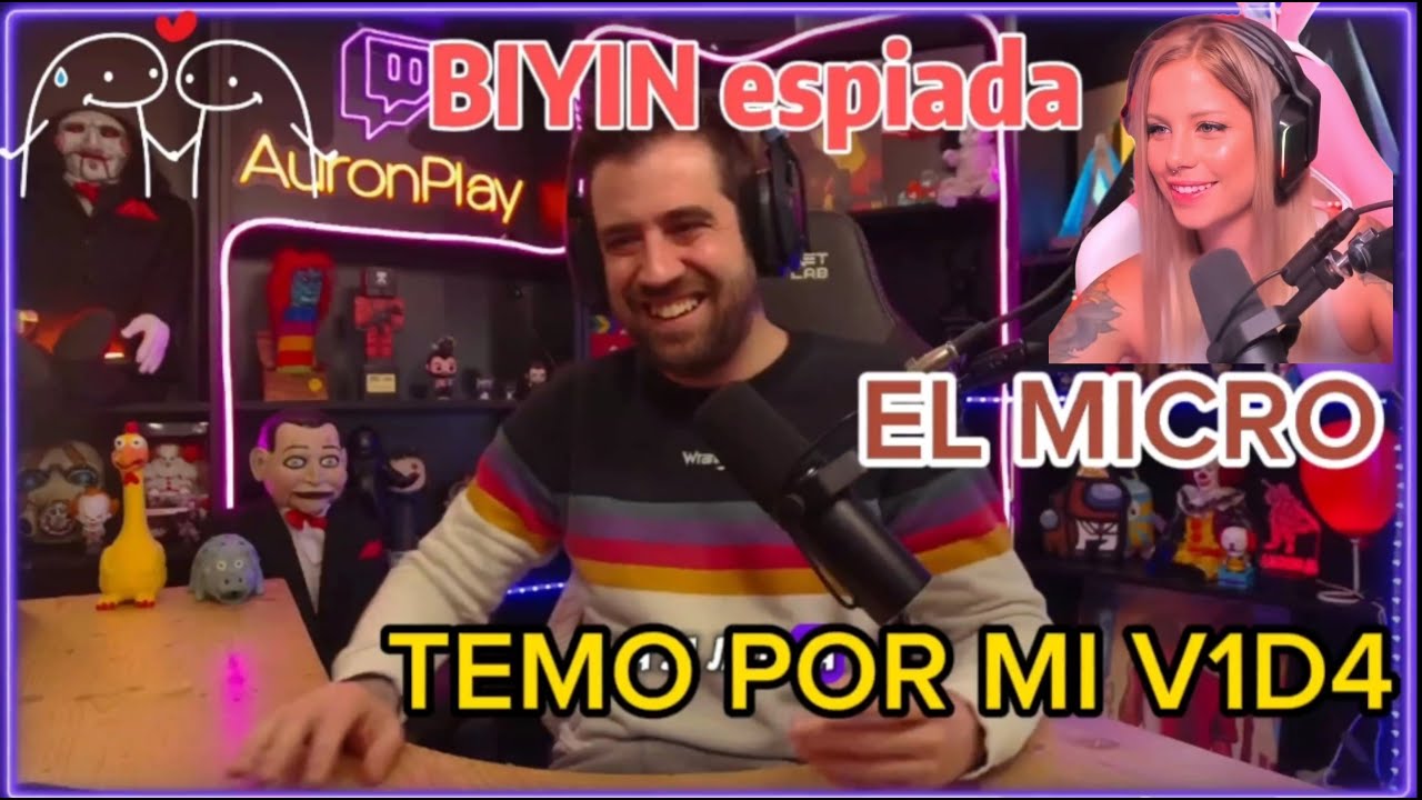 🎙️ Auron, Biyin Y el Micro 🎙️🤣