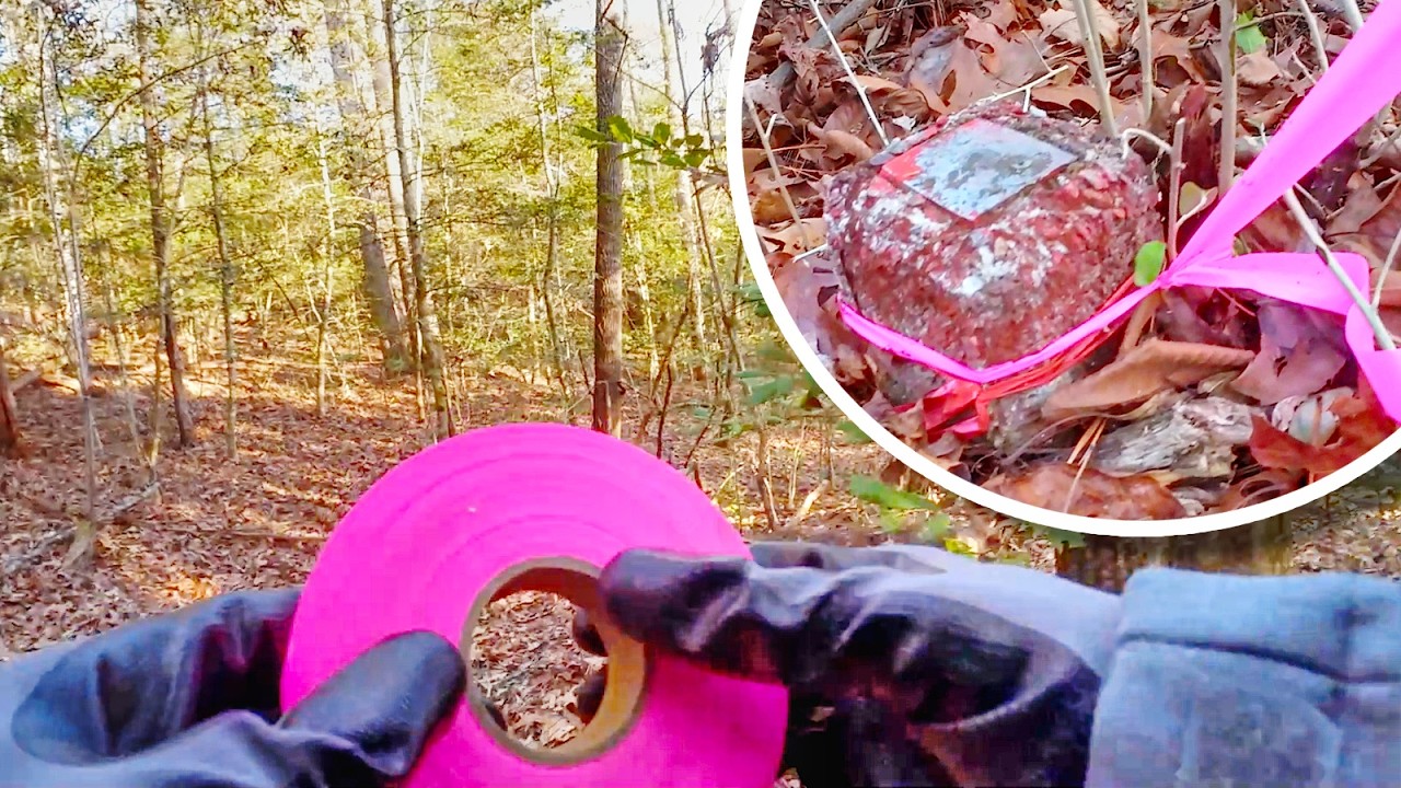 Finding and Marking Property Lines on Raw Land