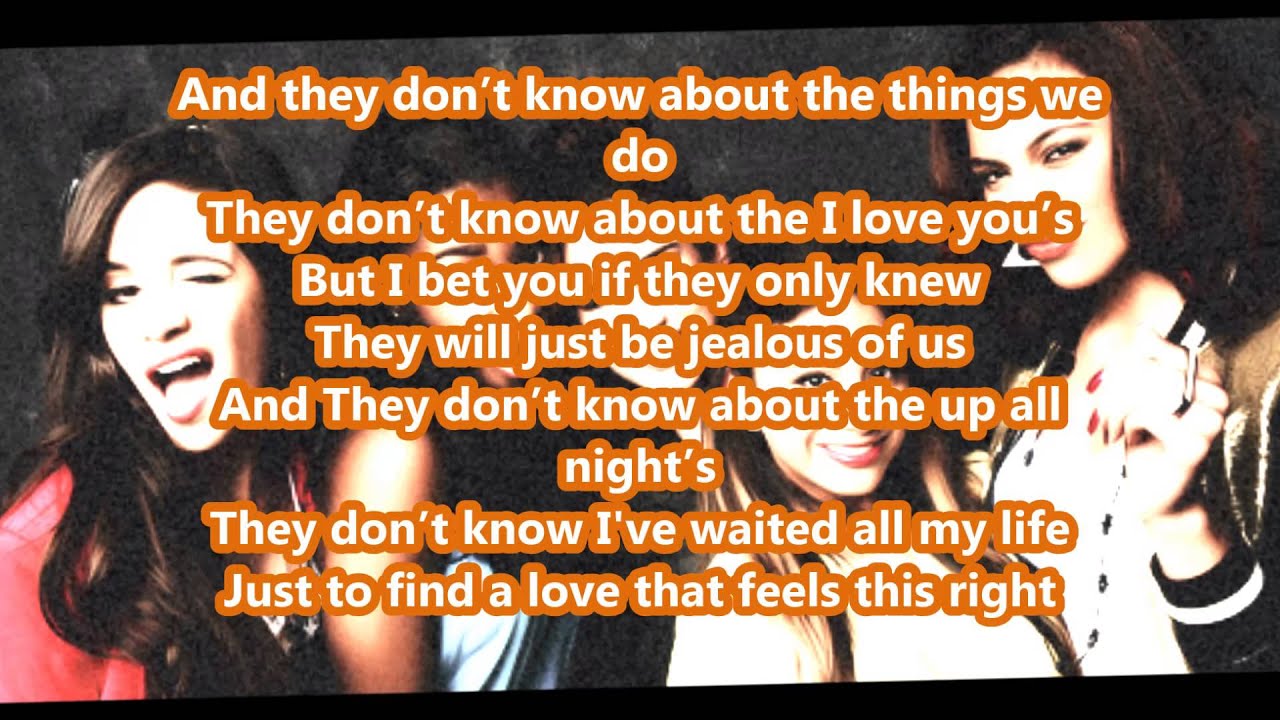 Fifth Harmony - They don't know about us (cover) w/ Lyrics