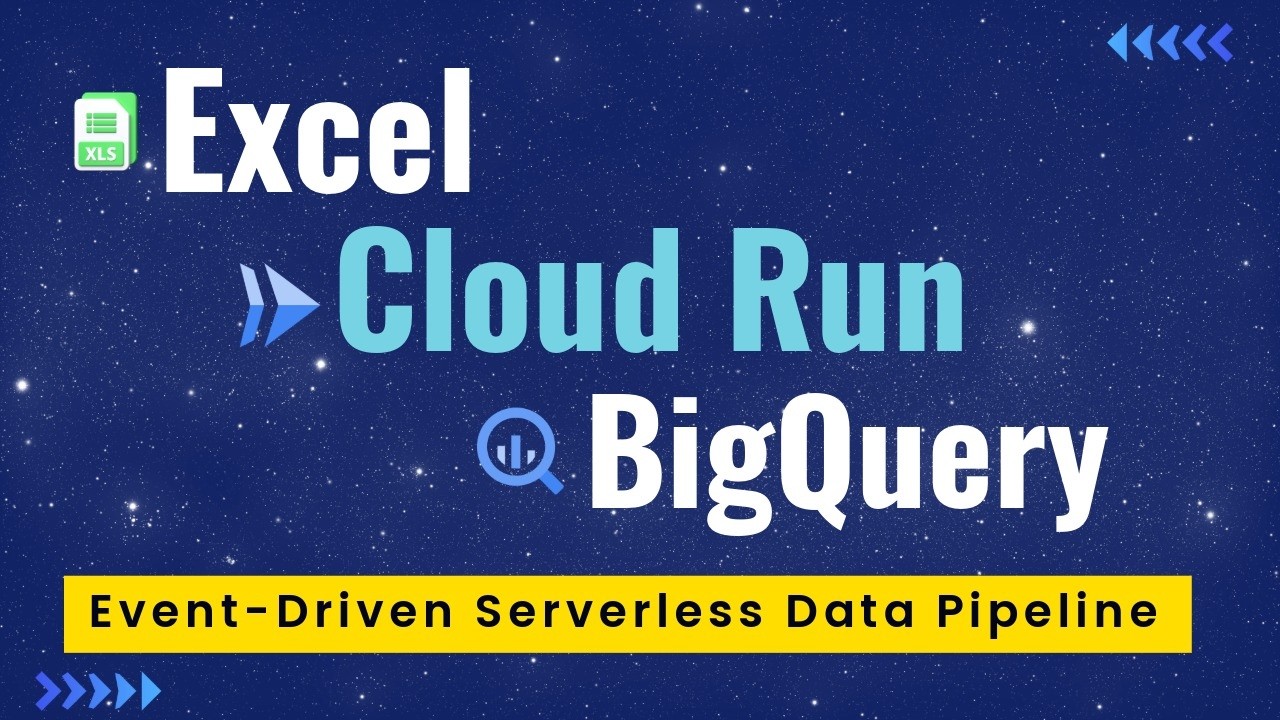 Build an Event-Driven Excel Data Pipeline with Cloud Run, GCS & BigQuery (Step-by-Step)