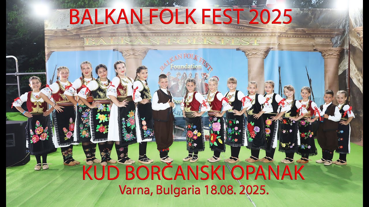 1. KUD BORČANSKI OPANAK,  31. Балкан Фолк Фест&reg;  2025