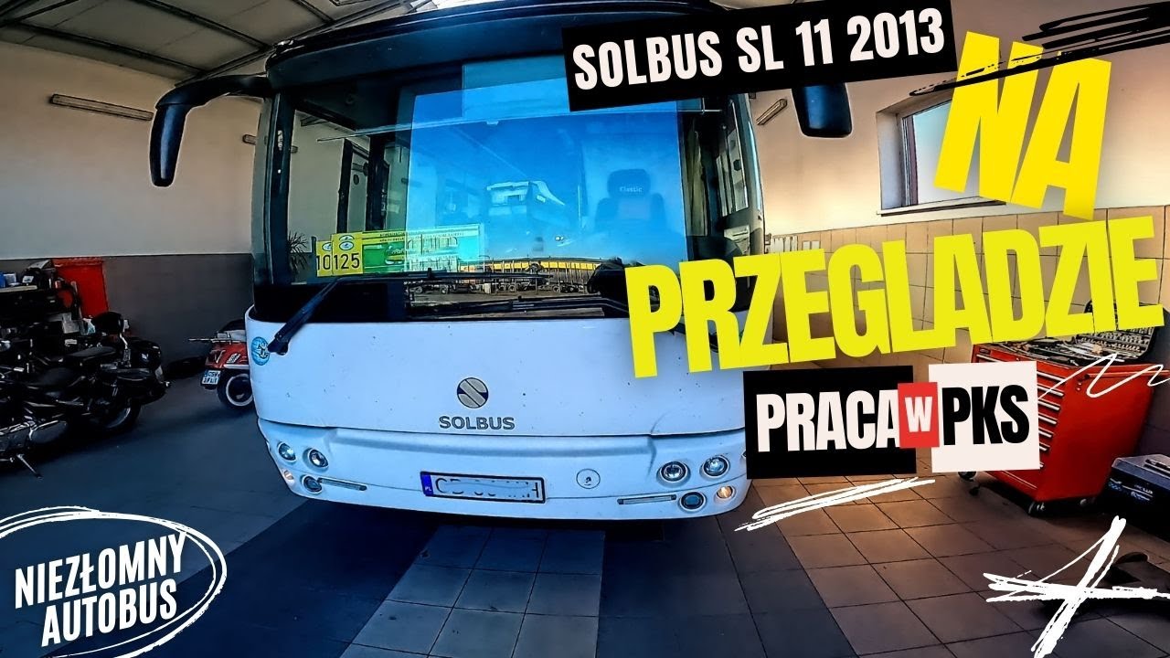 Przegląd na Stacji Okręgowej - Autobus Solbus SL 11 z 2013