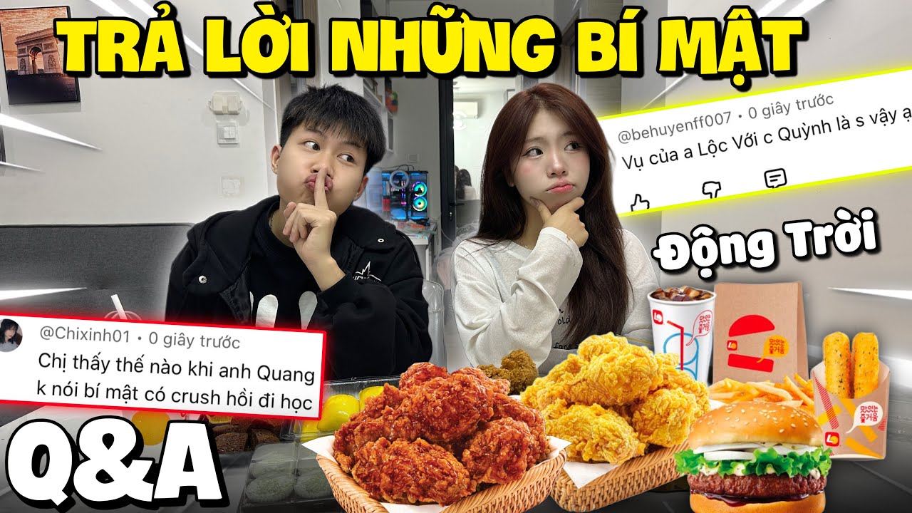 Q&A | Những Bí Mật Chưa Từng Được Tiết Lộ Của Khánh Linh Và Quang Con 