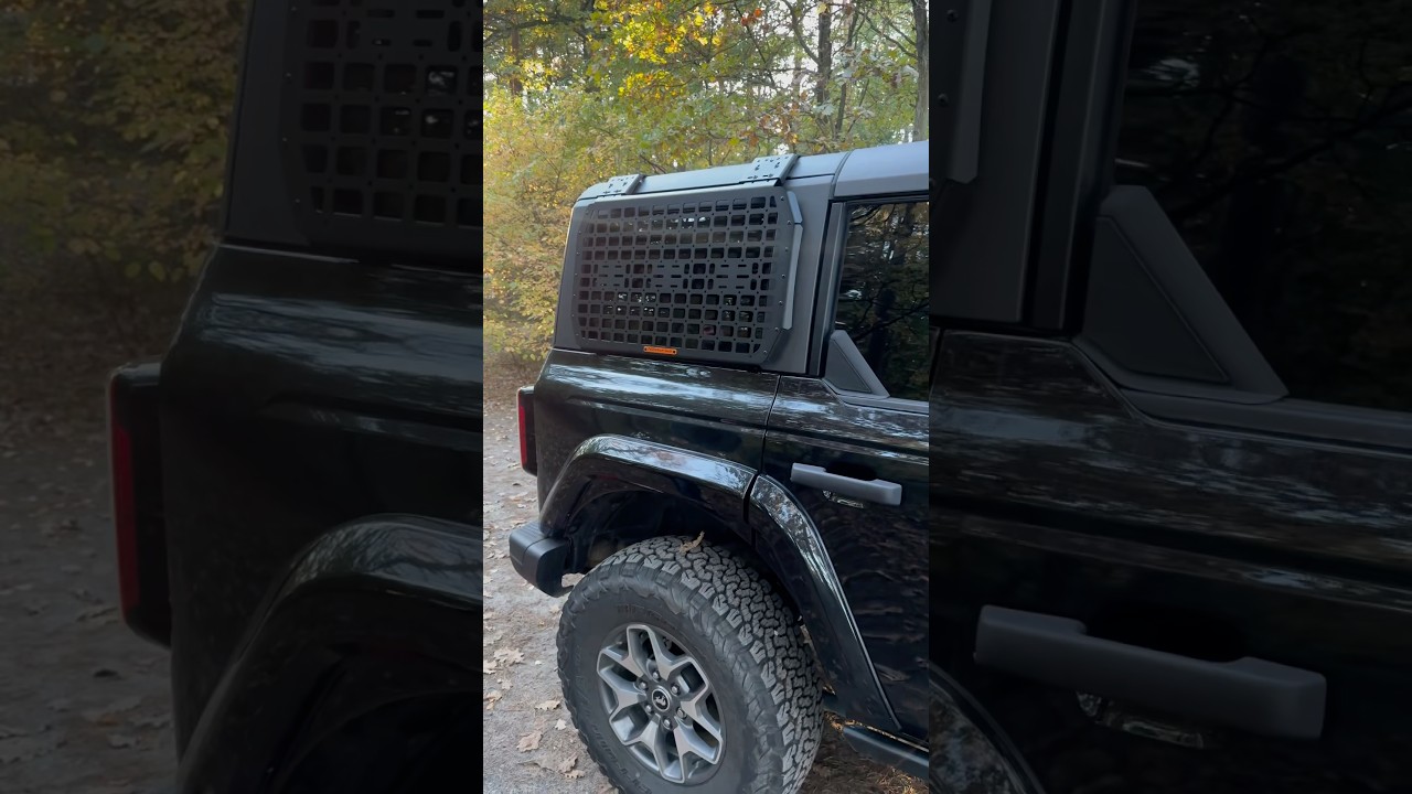 FORD BRONCO EXTERNAL MOLLE PANEL!!! #fordbronco #externalmollepanel #expeditiongear